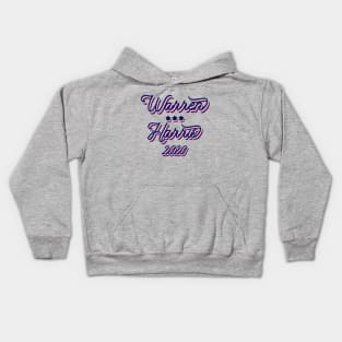 Elizabeth Warren and Kamala Harris on the one ticket? Kids Hoodie